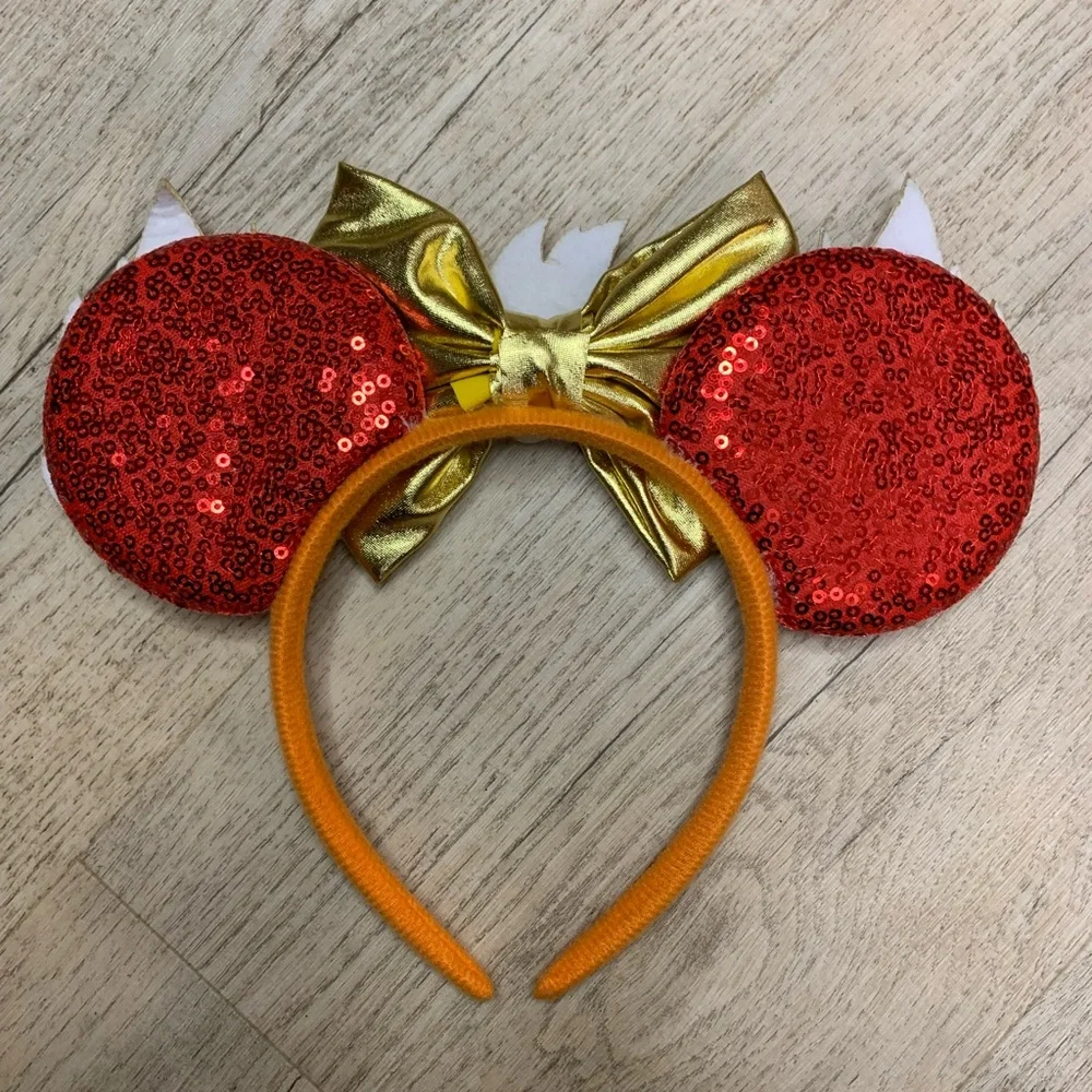 Disney Minnie Mouse Fiery Flame Headband for Girls